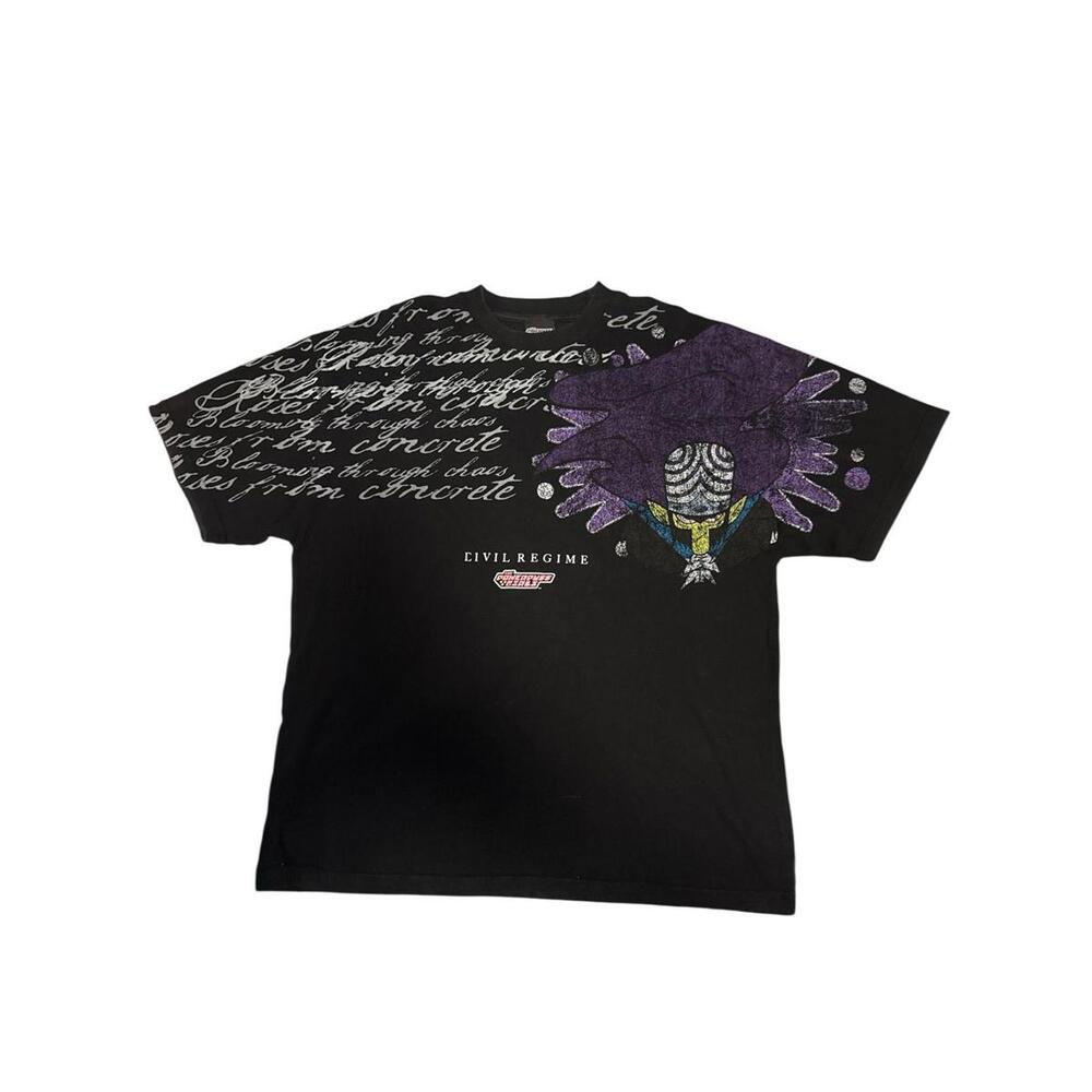 Civil Regime Black POWER PUFF GRAPHIC TEE